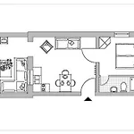 1 Wellenklang Apartament